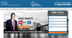Desktop Screenshot of pankinlaw.com